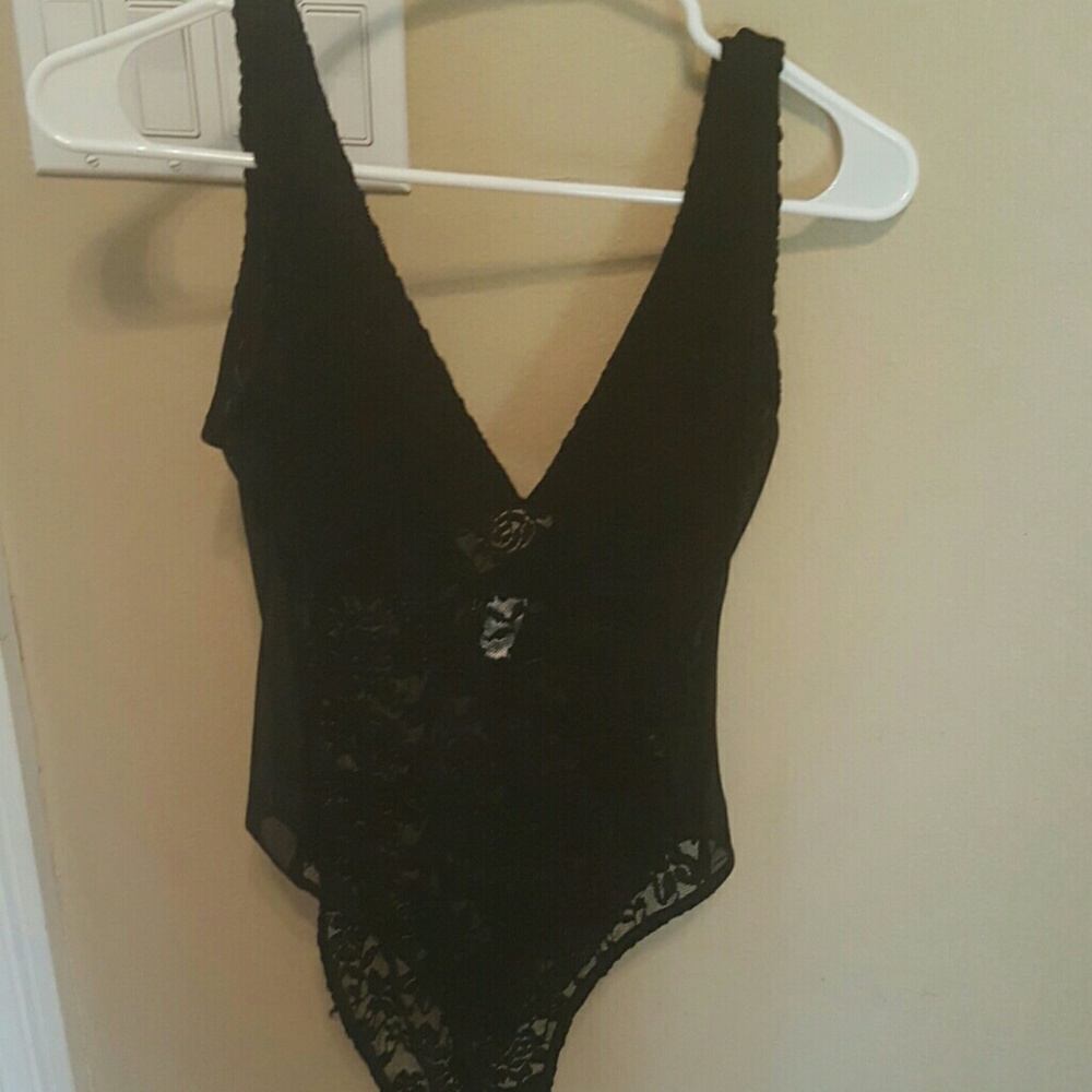 Black Lace Bodysuit
